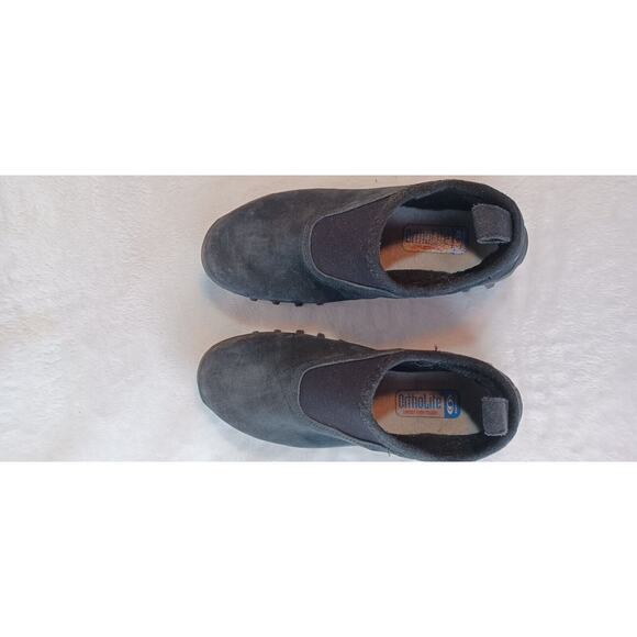 Mens Salomon Shoes Contagrip CX Slip-On Winter Black Suede Sz 7 EU 38 2/3 VTG - Picture 3 of 8